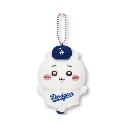 Chiikawa x MLB Dodgers Plushie Mascot