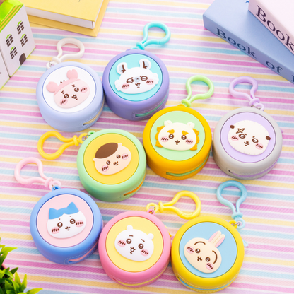 [PRE-ORDER] Chiikawa Round Mini Silicone Pouch
