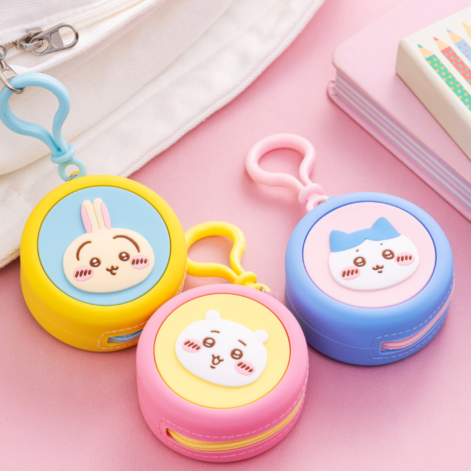 [PRE-ORDER] Chiikawa Round Mini Silicone Pouch