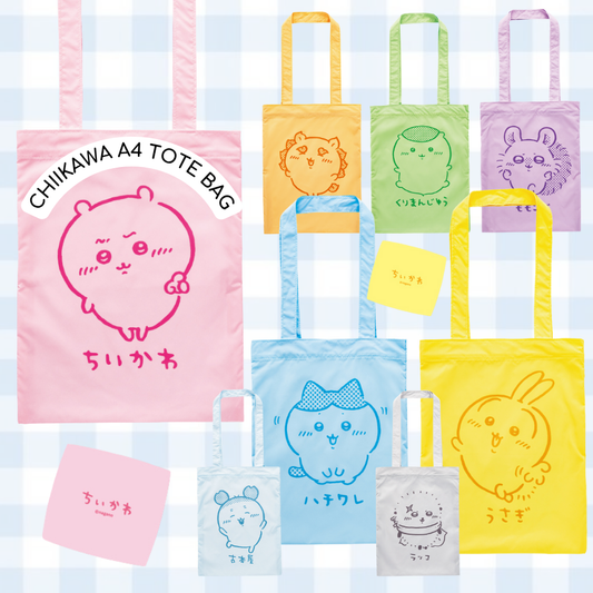 [PRE-ORDER] Chiikawa A4 Tote Bag