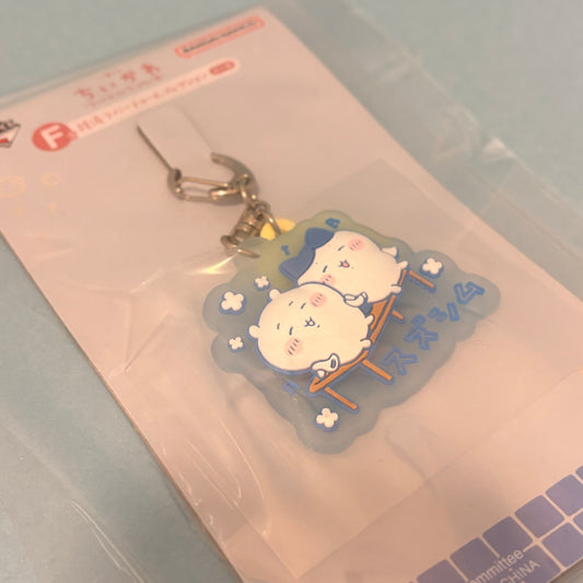 Chiikawa & Hachiware (Let's go to Bathtub) Keychain